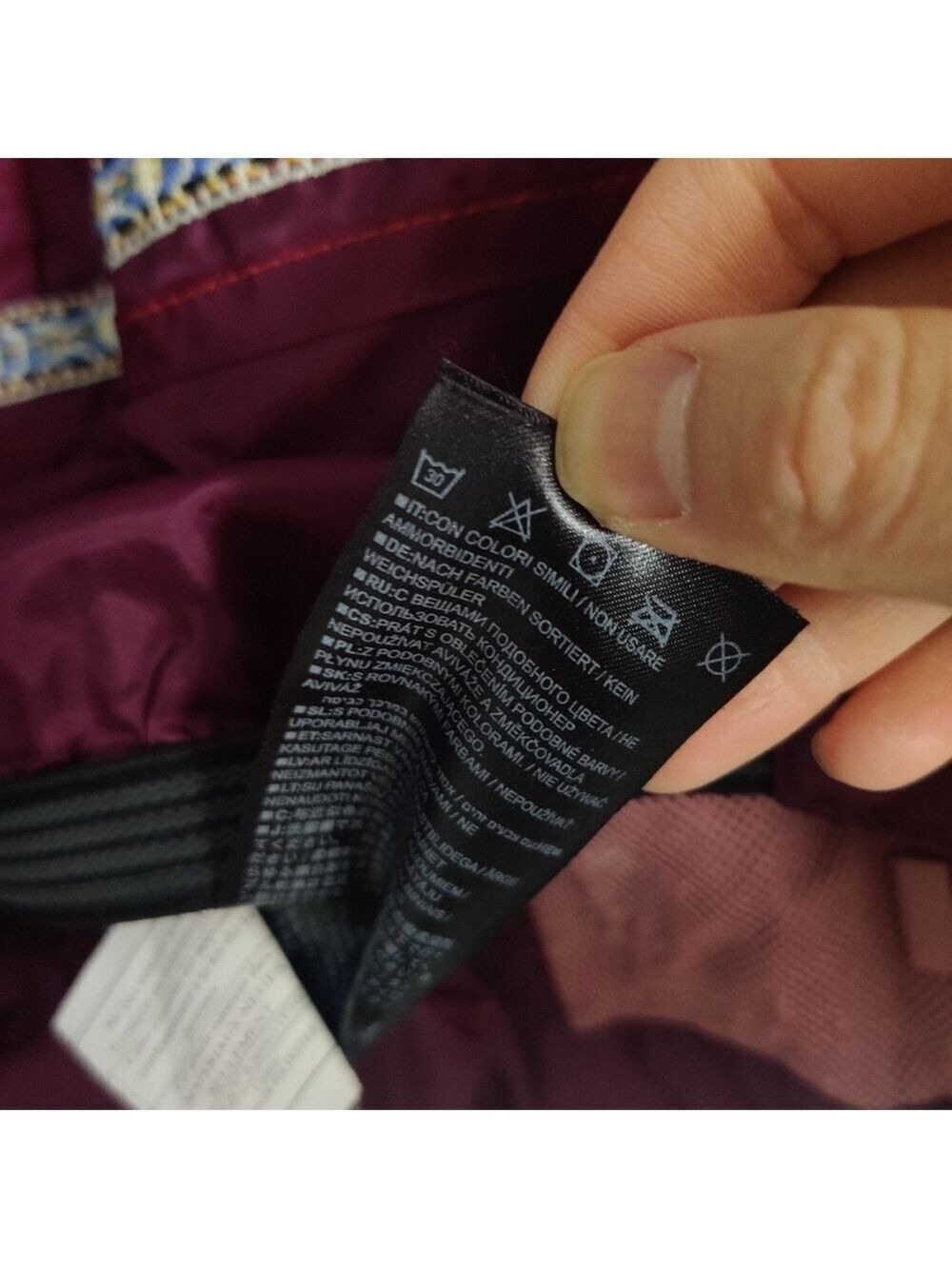 Burton Jet Set Maroon Snowboard Ski Jacket DRYRIDE ThermacoreEco Small 0401 - Picture 7 of 15